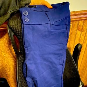 Navy blue skinny trouser pants